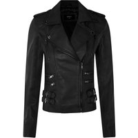 Damen Leder Brando Bikerjacke-Loddon