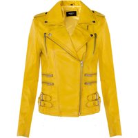 Damen Leder Brando Bikerjacke-Loddon
