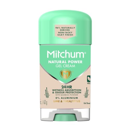 Damen Mitchum Natural Power Gel Creme Lime Eukalyptus von Mitchum