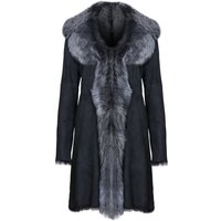 Damen-Trenchcoat aus Toscana-Schaffell-Wildleder-Tbilisi