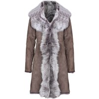 Damen-Trenchcoat aus Toscana-Schaffell-Wildleder-Tbilisi