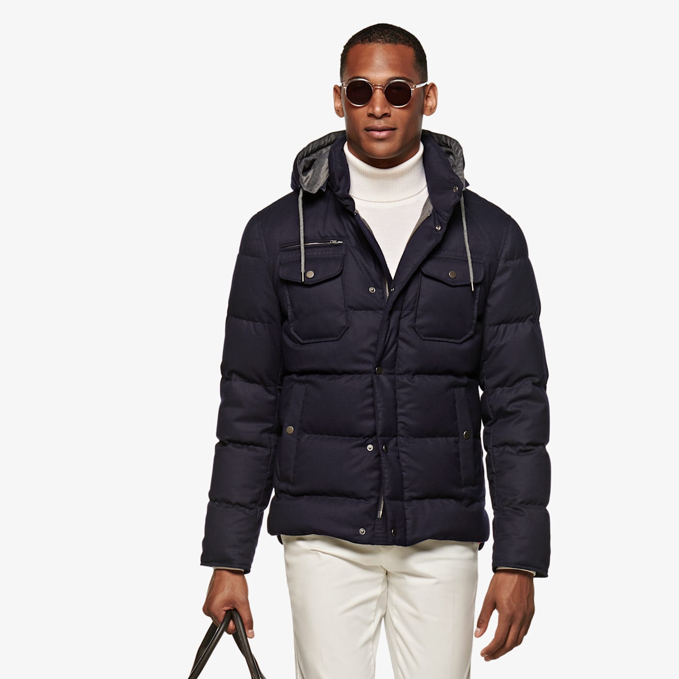 Daunenjacke Navy