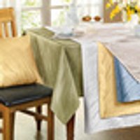 Dezente Tischdecke in Marmor-Optik Grösse 183 (Tischdecke 130/220 cm) Blau
