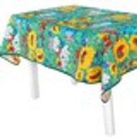 Dicht gewebte Tischwäsche Made in Germany Tischdecke eckig L160xB130 cm Sommerwiese bunt