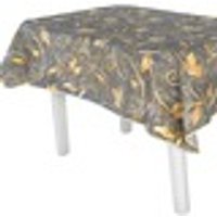 Dicht gewebte Tischwäsche Made in Germany Tischdecke eckig L160xB130 cm Valetta grau