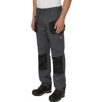 Dickies Multi-Pocket Utility Polyester Herren Arbeits Hose Grau