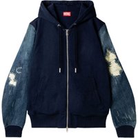 Diesel - Blaue Jeansjacke Mit Ärmeln