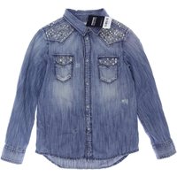 Diesel Mädchen Bluse, blau, Gr. 128