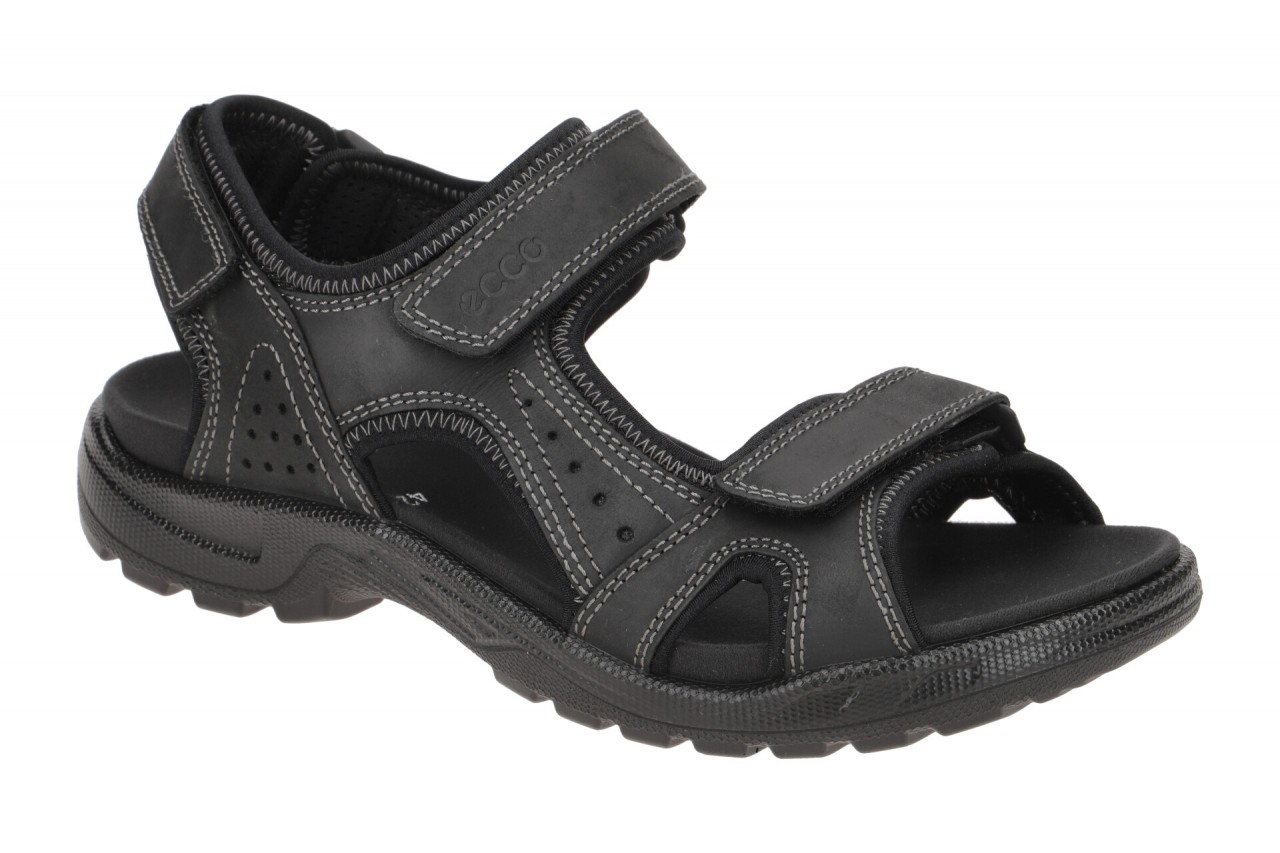 Ecco ONROADS 69002451052 schwarz - bequeme Sandale f?r Herren von Ecco