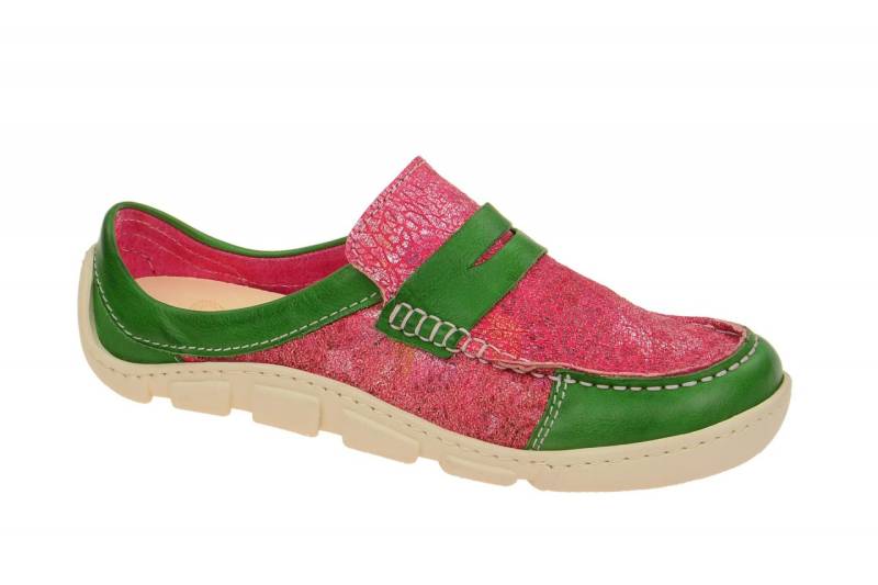 Eject FLIGHT 16161/1 green-red rot - Slipper f?r Damen von Eject