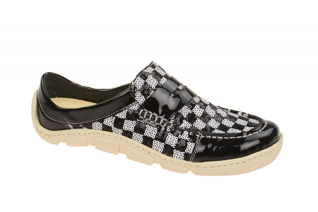 Eject FLIGHT 16161/1.002 black-white schwarz - Slipper f?r Damen von Eject