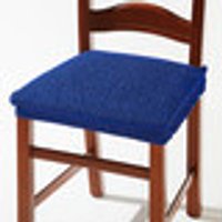 Elastischer Sitzflächen-Bezug Grösse 112 (Sitzflächen-Bezug 2er-Set) Blau