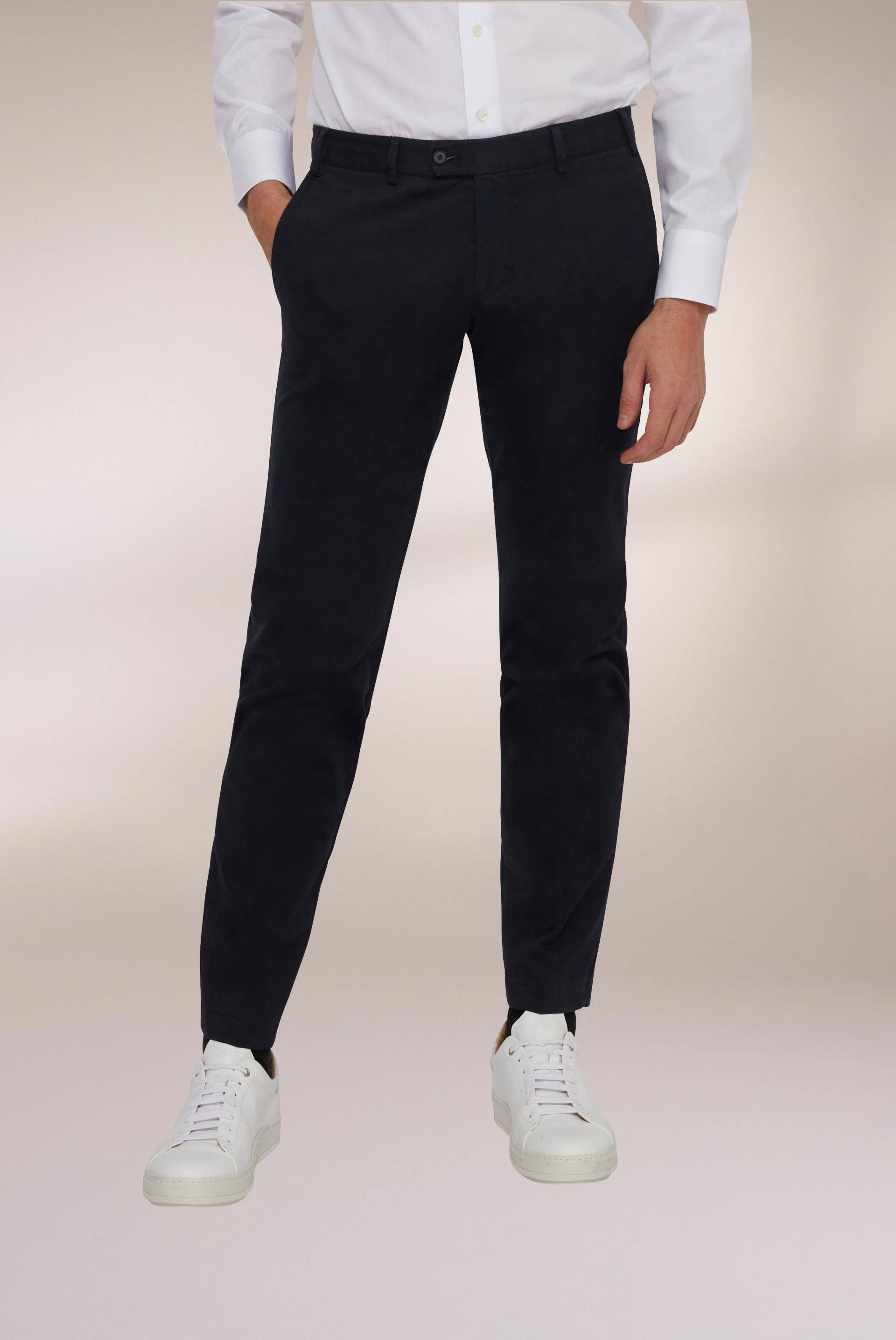 Chinohose mit Stretch Slim Fit von van Laack