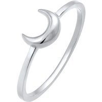Elli - Halbmond Mond Astro Basic 925 Silber Ringe 1 ct Damen (23.99 € / 1 ct)