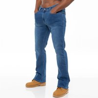 Enzo Herren Bootcut Stretch Denim Jeans