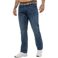 Enzo | Herren Designer Regular Fit Denim Jeans - Blau