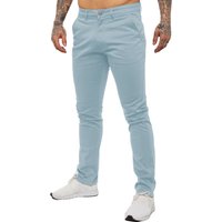 Enzo Herren Slim Fit Stretch Chinos