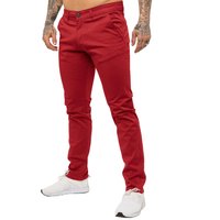 Enzo Herren Slim Fit Stretch Chinos