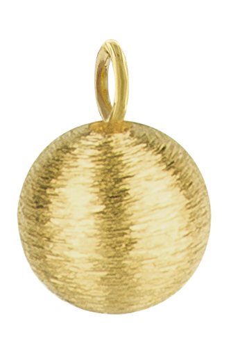 Ernstes Design Kugel-Anhänger Edelstahl vergoldet AN494 von Ernstes