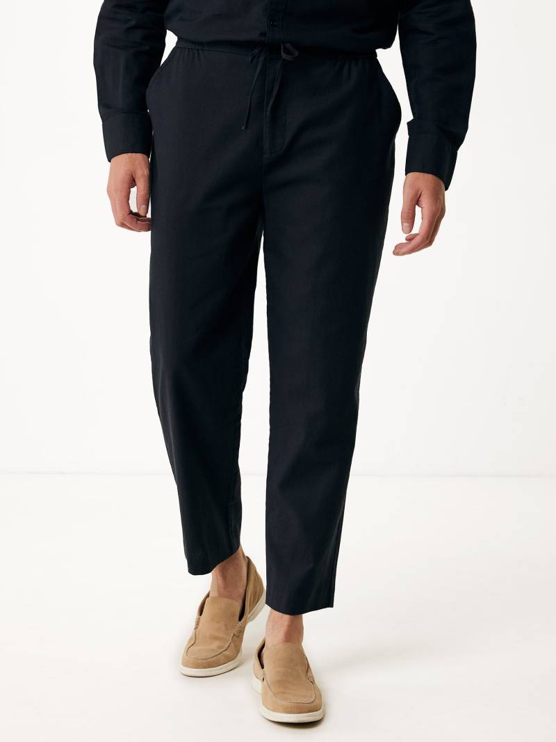 Ethan Linen Pants Schwarz von Mexx