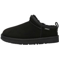 EverAu - "Quail" Hausschuhe für Damen, Leder (Schwarz)