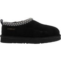 EverAu - "Wigeon" Hausschuhe für Damen, Leder (Schwarz)