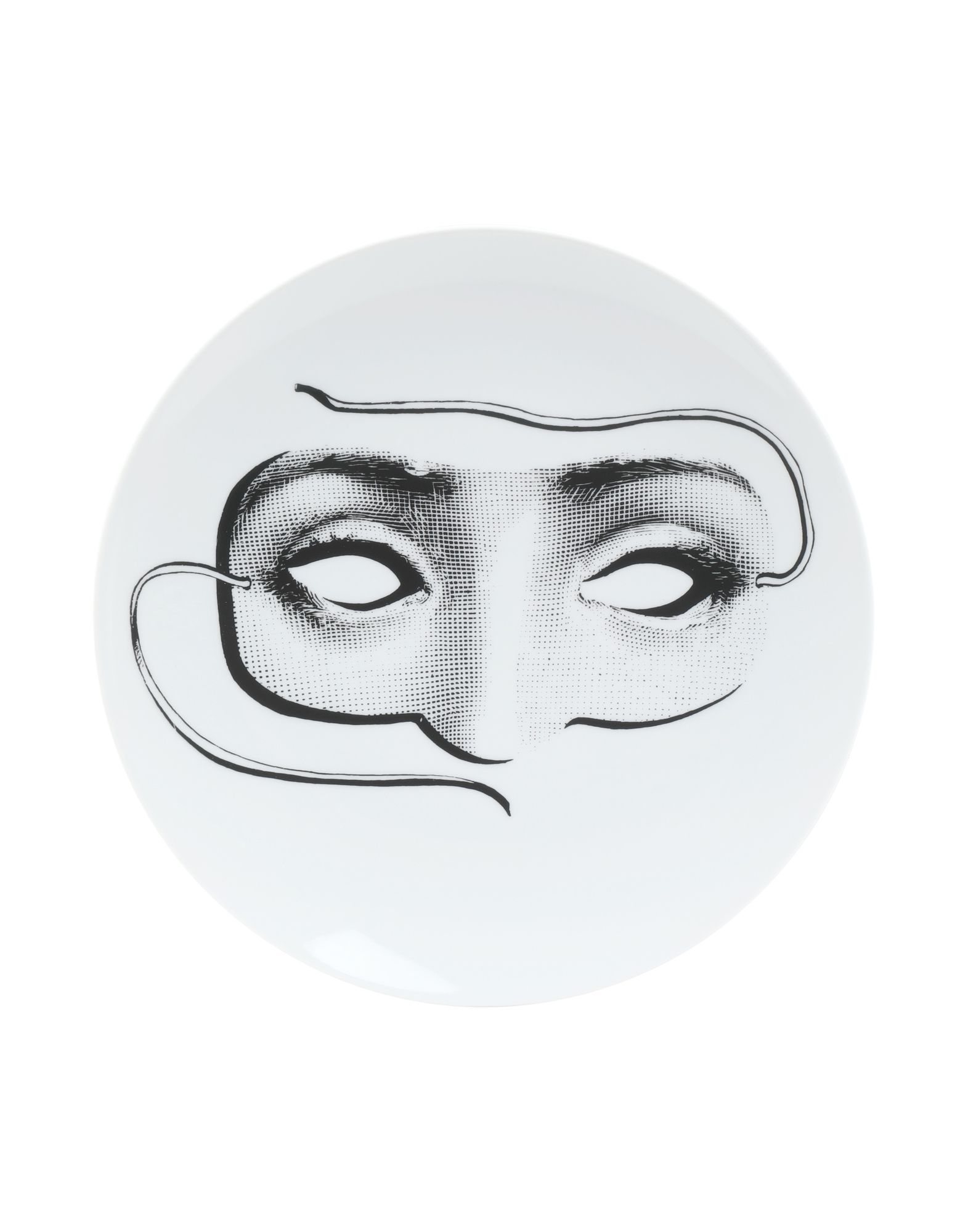 FORNASETTI Dekoteller Unisex Weiß von FORNASETTI