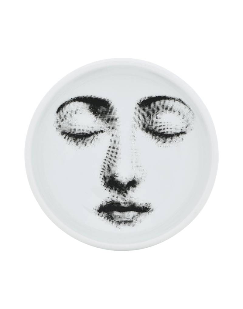 FORNASETTI Ablageteller Und Aschenbecher Unisex Weiß von FORNASETTI