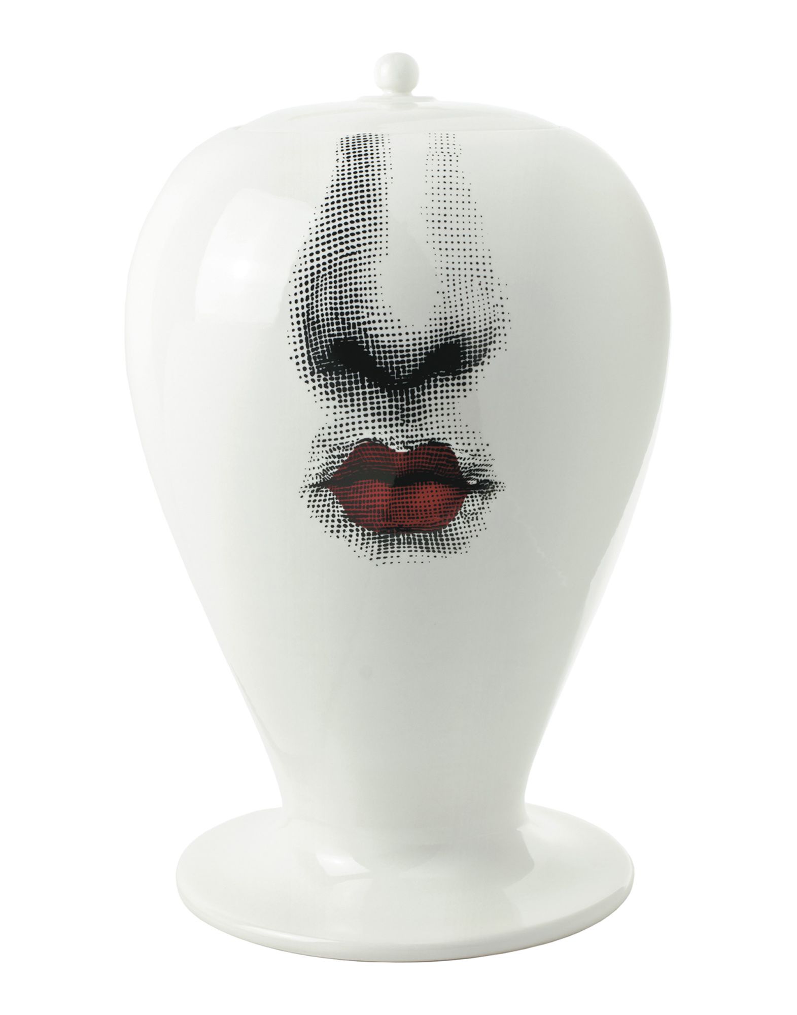 FORNASETTI Vase Unisex Weiß von FORNASETTI