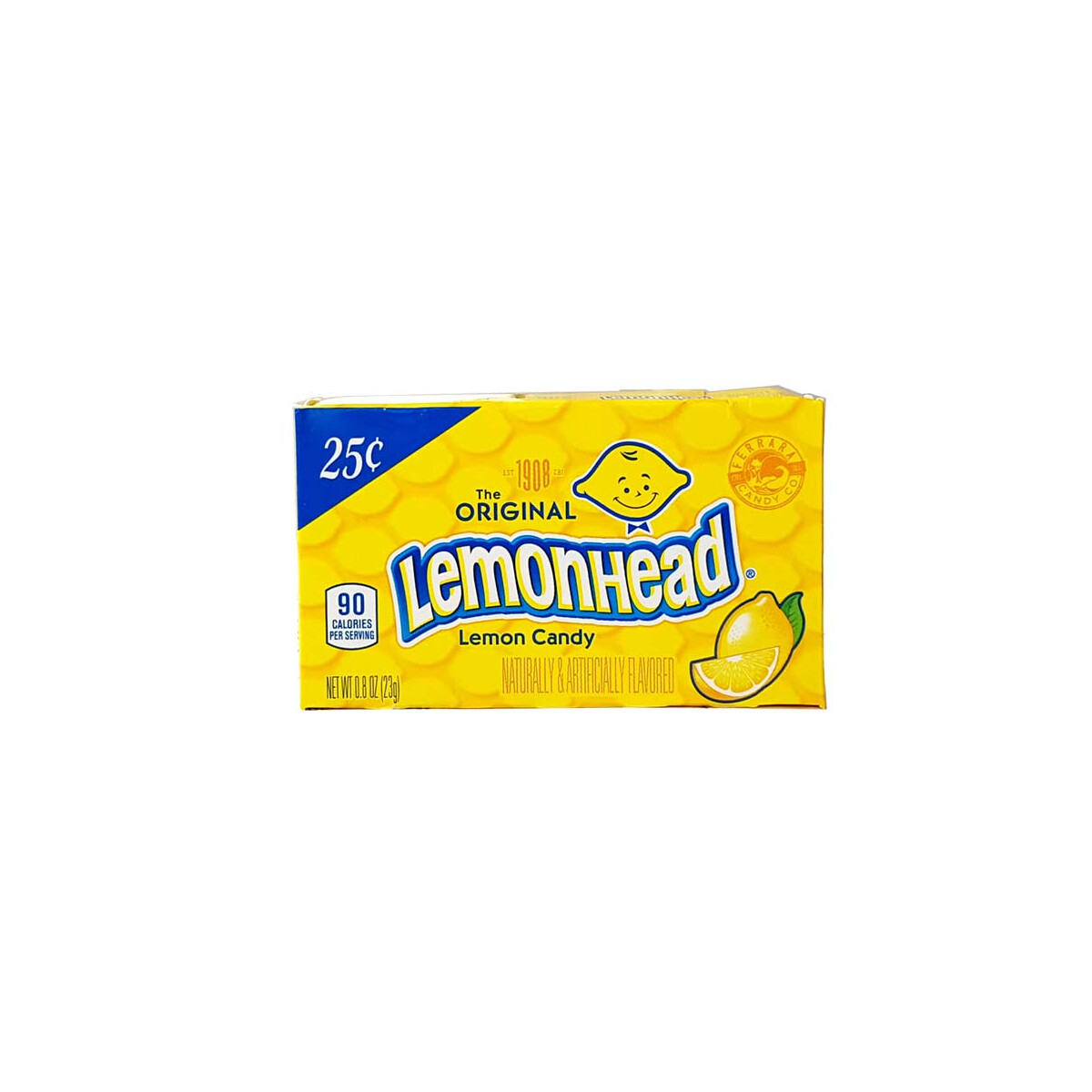 26,09 €/kg Ferrara Pan, Lemonhead Candy, 23g 26,09 €/kg Ferrara Pan, Lemonhead Candy, 23g von Ferarra Pan Candy Co.