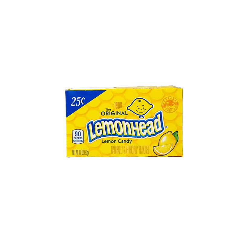 26,09 €/kg Ferrara Pan, Lemonhead Candy, 23g 26,09 €/kg Ferrara Pan, Lemonhead Candy, 23g von Ferarra Pan Candy Co.