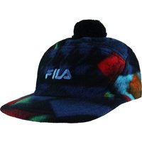 Fila Fleece Pom Pom Damen Marineblaue Mütze