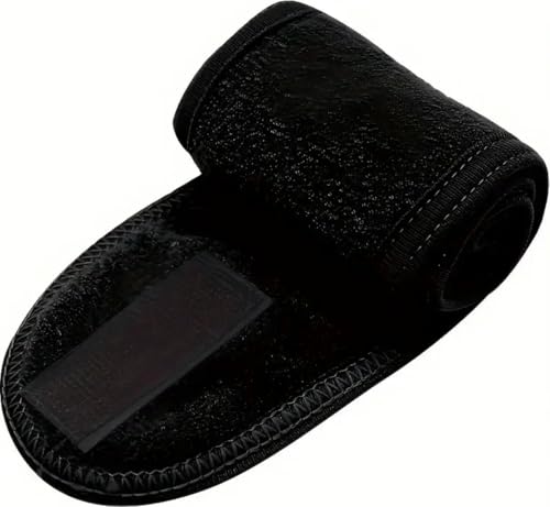 Finnacle - Verstellbare Terry -Stoffhaarbänder für Schönheitsgesichtspflege & Make -up - 2 Stücke Schwarz - von Finnacle