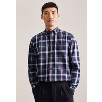 Flanellhemd Herren Grün