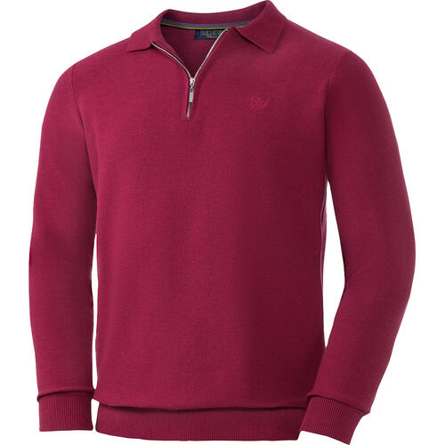 Franco Bettoni Herren Polo Pullover mit Zipper von Franco Bettoni