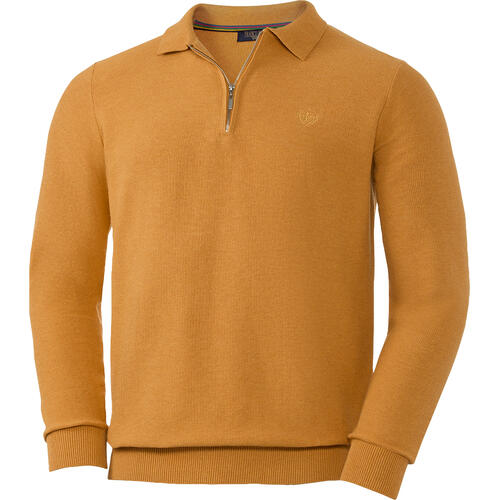 Franco Bettoni Herren Polo Pullover mit Zipper von Franco Bettoni