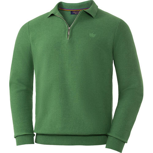 Franco Bettoni Herren Polo Pullover mit Zipper von Franco Bettoni