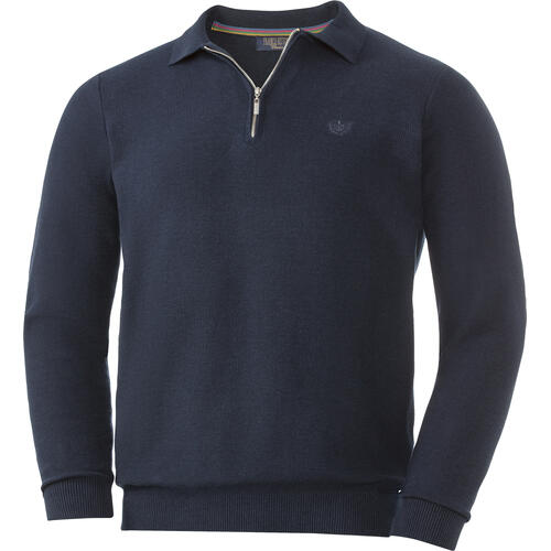 Franco Bettoni Herren Polo Pullover mit Zipper von Franco Bettoni