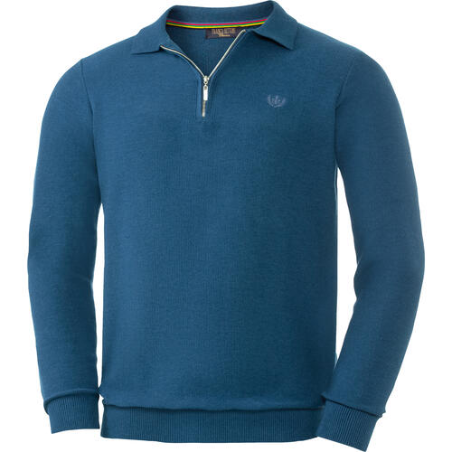 Franco Bettoni Herren Polo Pullover mit Zipper von Franco Bettoni