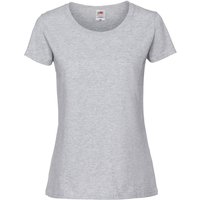 Fruit Of The Loom Damen/Herren Ringspun Premium T-Shirt (Taupe Grau)