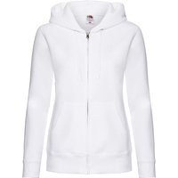 Fruit of the Loom - "Premium" Kapuzenpullover mit Kapuze für Damen (Weiß)
