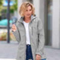 Funktionsjacke mit abnehmbarer Kapuze Grau Grösse 50 grau Gr. 50 Damen Funktionsjacke mit abnehmbarer Kapuze Grau Grösse 50 grau Gr. 50 Damen