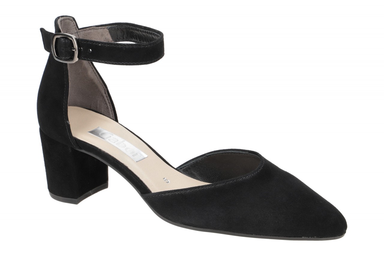 Gabor 71.340.17 schwarz - Riemchen Pumps f?r Damen Gabor 71.340.17 schwarz - Riemchen Pumps f?r Damen von Gabor
