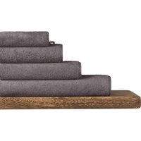 Gästetuch Milano 30x50 anthrazit - SCHIESSER Home 30*50 von Schiesser