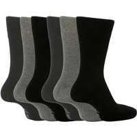 Gentle Grip - 6 Paar Herren Gentle Grip nicht elastische Socken - MGG101