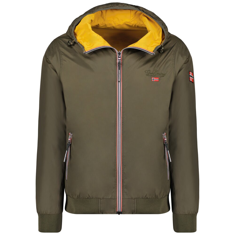 Geographical Norway Regular Fit Jacke Herren Wendbar Khaki XXL - Arrivial