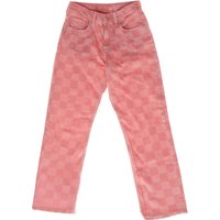 Gerade karierte Jeans 484105 Mädchen Gerade karierte Jeans 484105 Mädchen