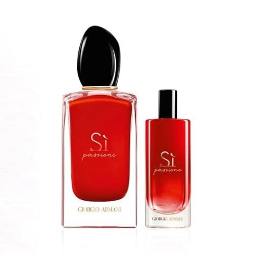 Giorgio Armani Si Passione Eau de Parfum Spray 97 ml + Eau de Parfum 14,2 g Set (2 Stück)