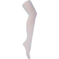 Glänzende Strumpfhose für Frauen | Sock Snob | Chevron-Muster | Glitzernd | Party Saison - Weiß & Silber (Chevron)