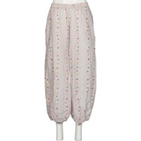 Gudrun Sjödén Damen Stoffhose, beige, Gr. 0